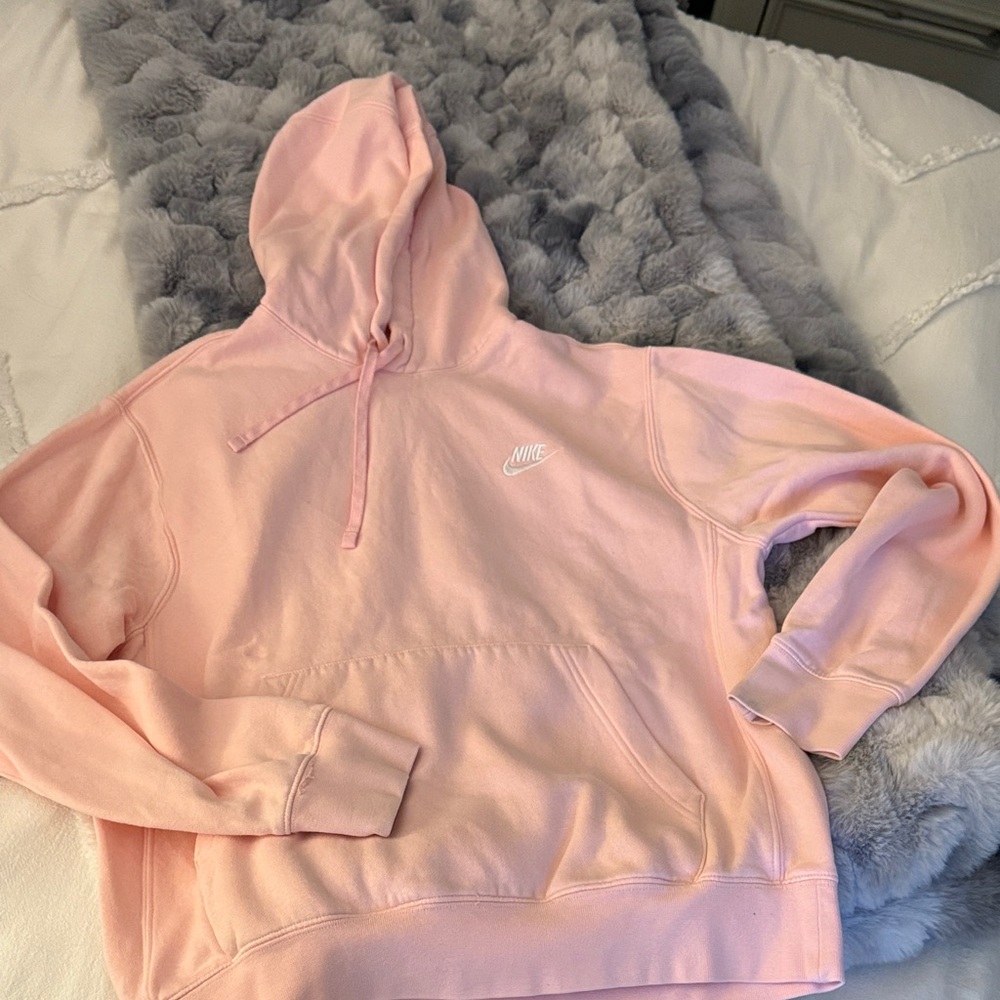 Nike Light Pink Hoodie (men’s sizing)